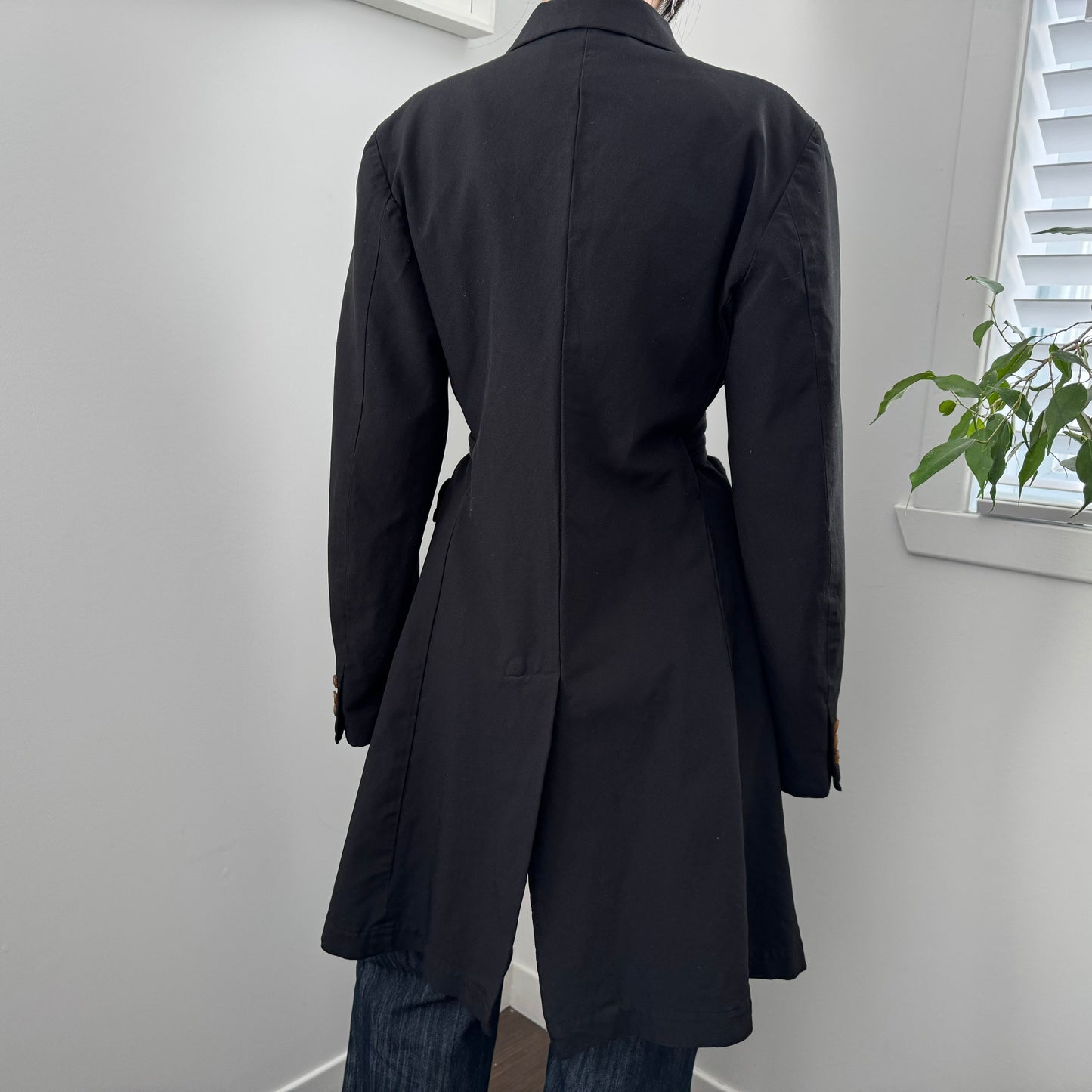 Comme des Garcons Trench-coat noir Comme Des Garcons, taille Medium