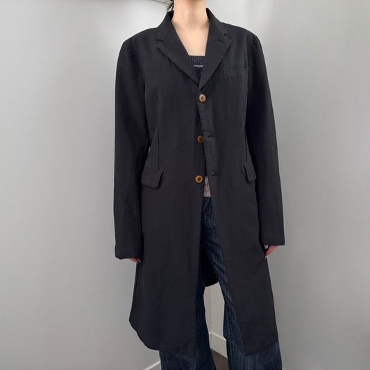 Comme des Garcons Trench-coat noir Comme Des Garcons, taille Medium