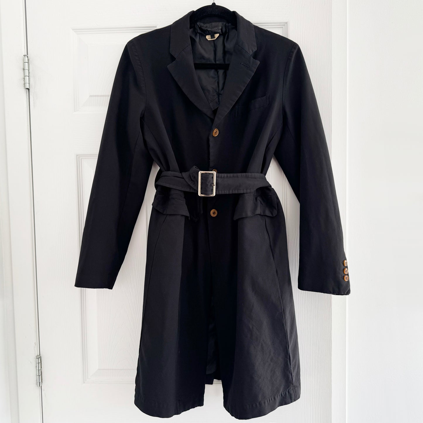 Comme des Garcons Trench-coat noir Comme Des Garcons, taille Medium