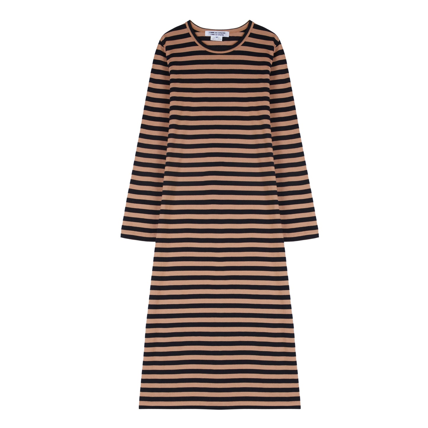 Comme des Garcons Striped Tee Shirt Dress, Size Medium (fits S/M)