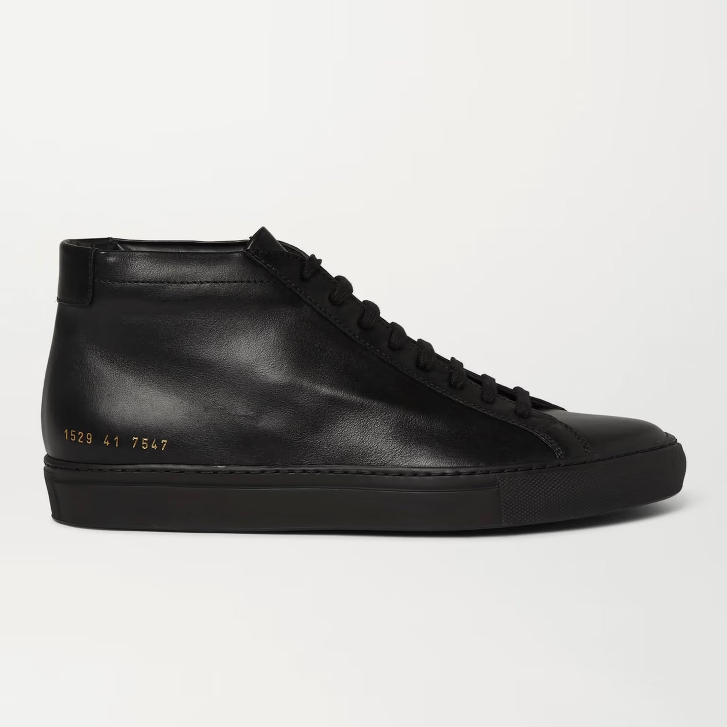** MENS ** Common Projects Original Achilles Mid Sneakers in Black, size 41