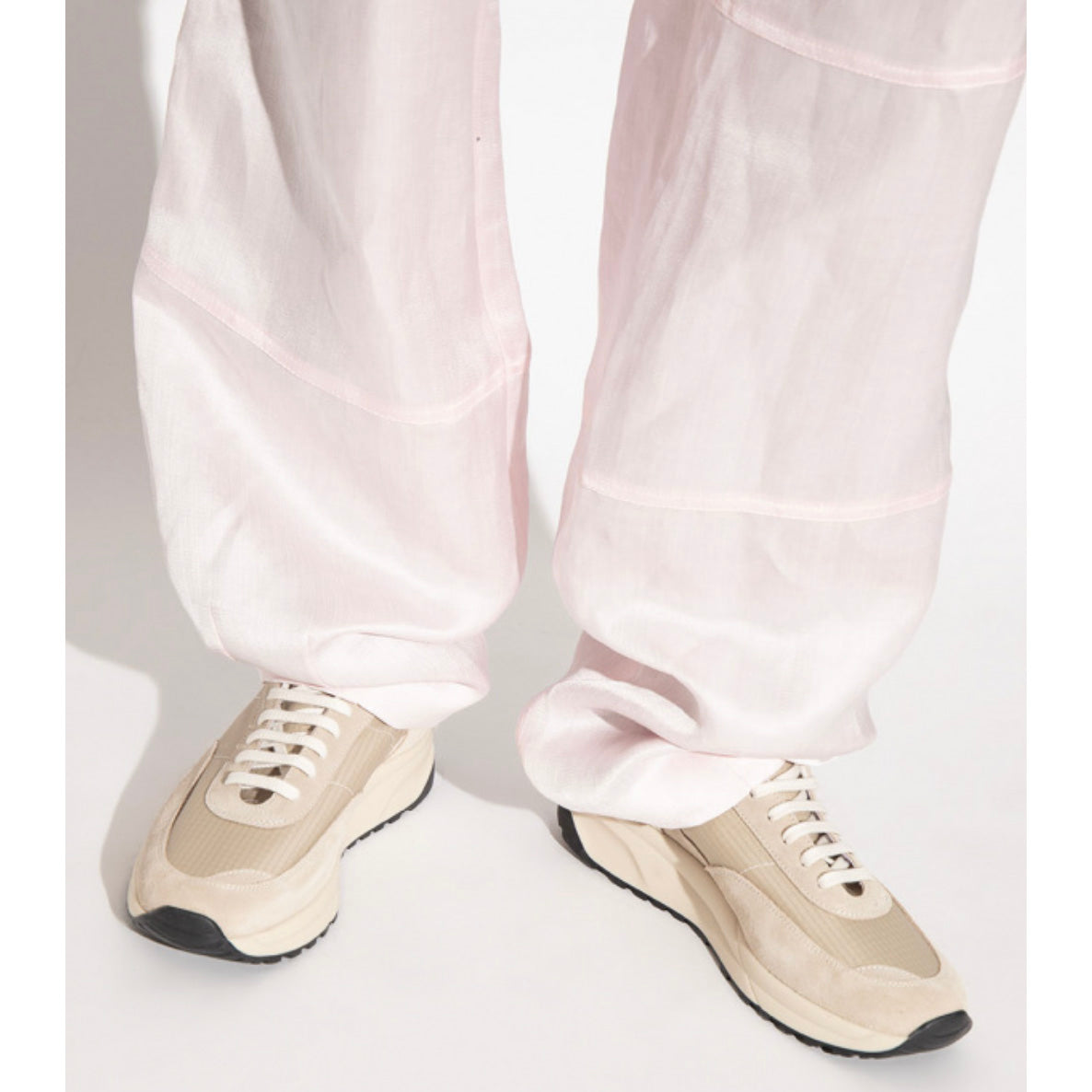 Common Projects Track 80 Sneaker in Tan, size 35