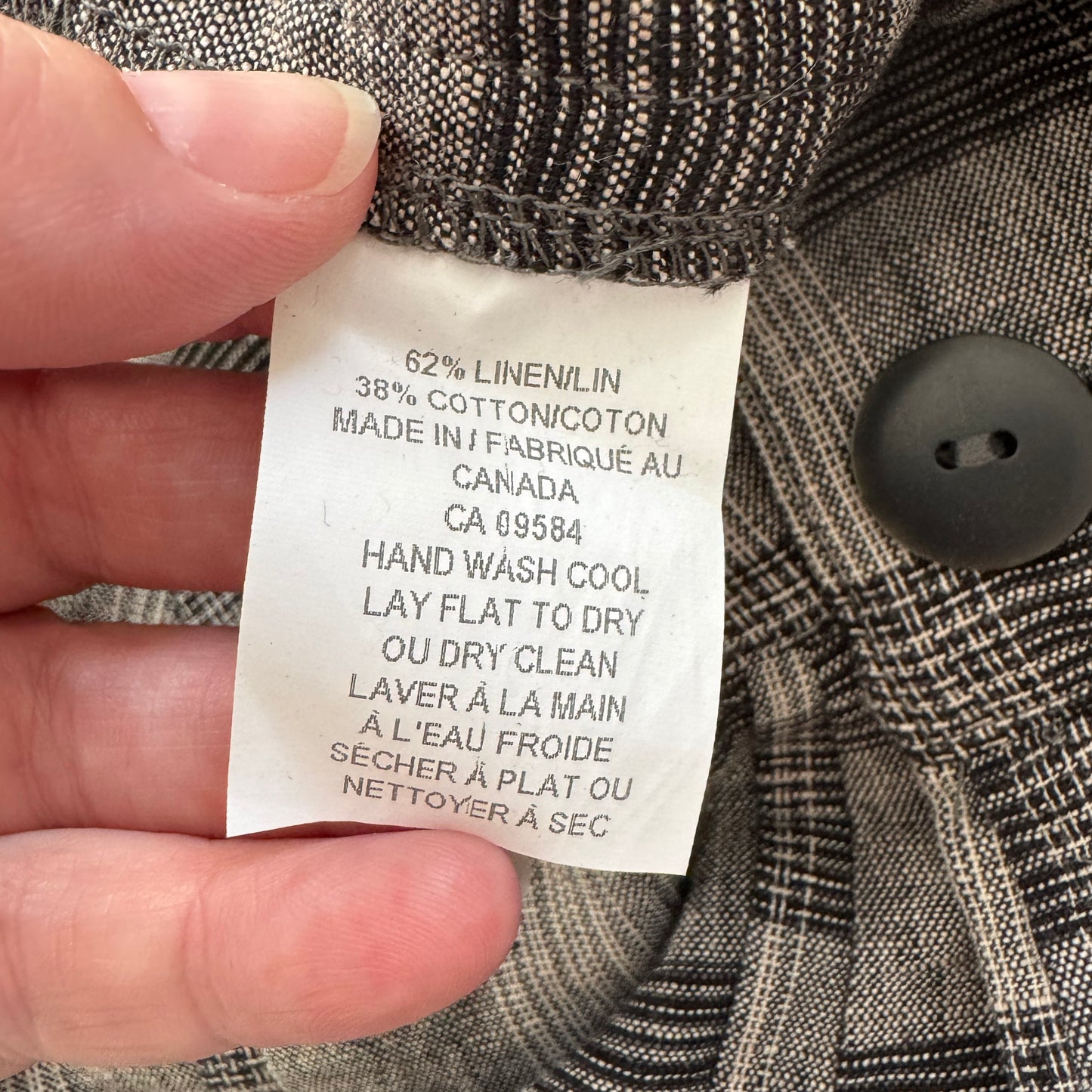 Comrags "Calamity" Pleated Plaid Skirt, size XS