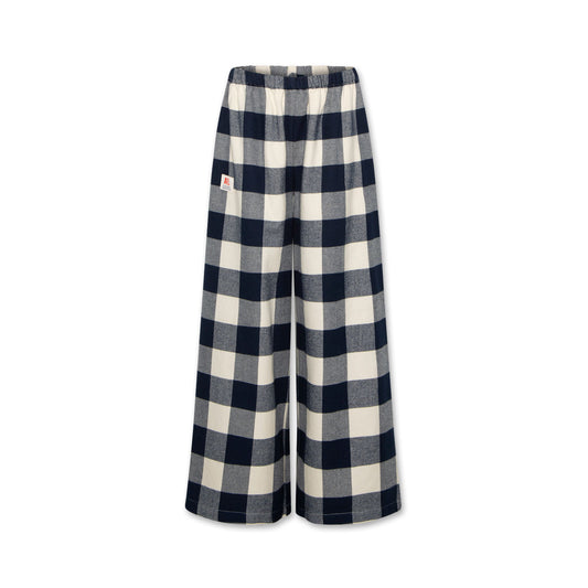 ** KIDS ** AO76 Flannel Pyjama Pants in Navy Check, size 12 years