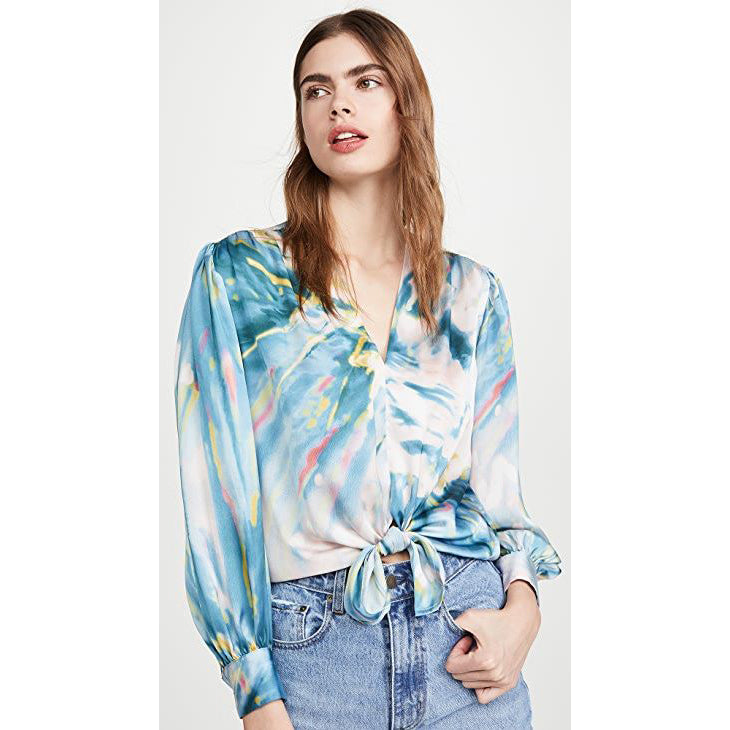 Smythe Tie Dye Blouse, size XS/S?