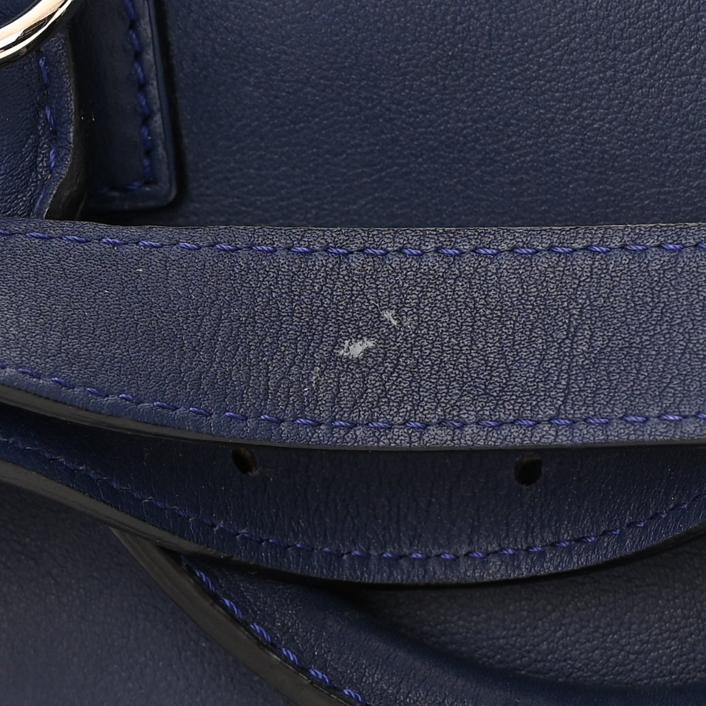 Loewe Amazona 28 Bag in Navy Nappa Calfskin