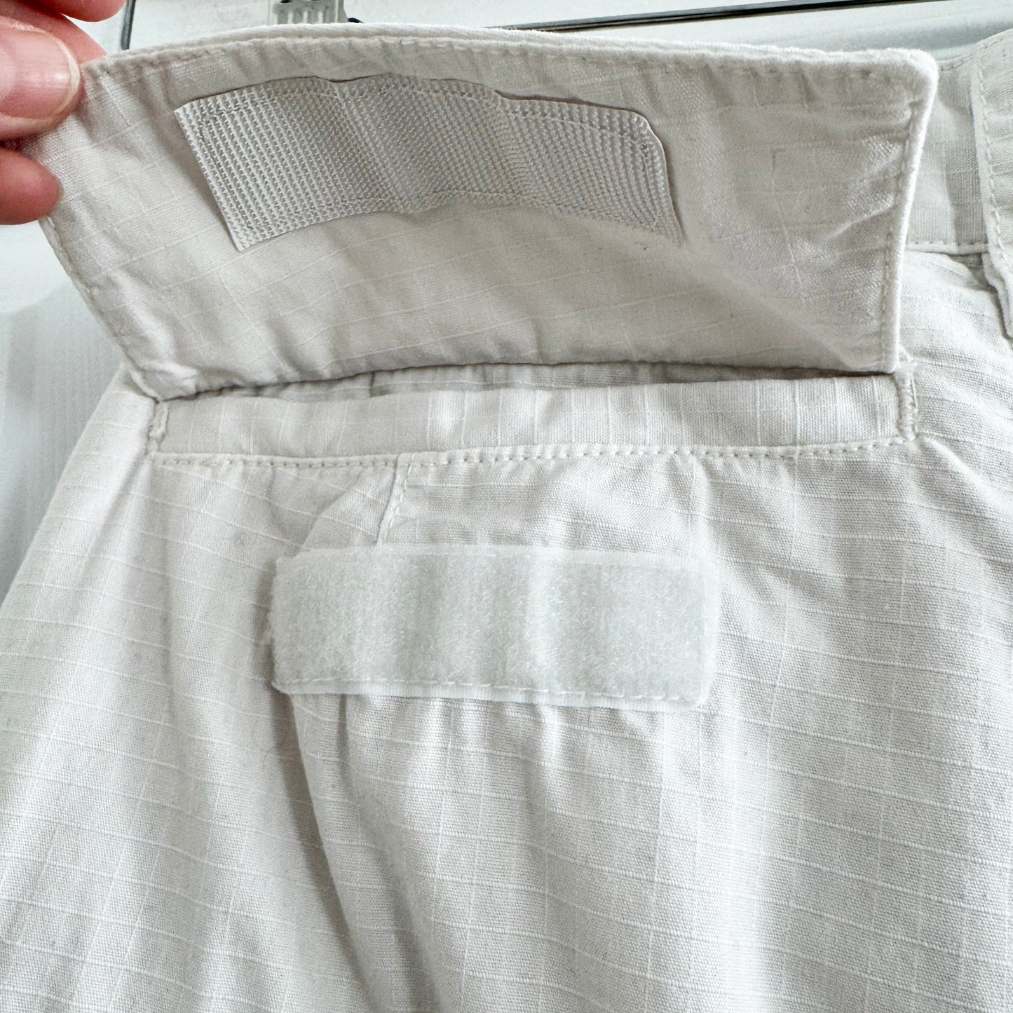 DarkPark "Julia" Cargo Pants in Off White, size 26