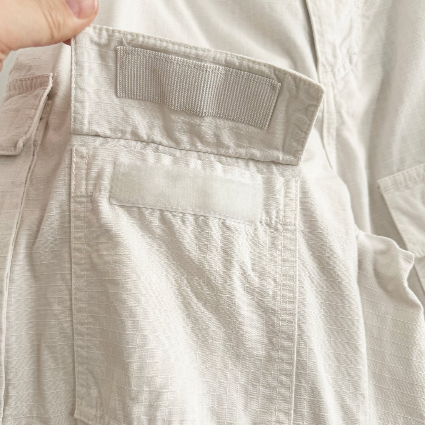 DarkPark "Julia" Cargo Pants in Off White, size 26