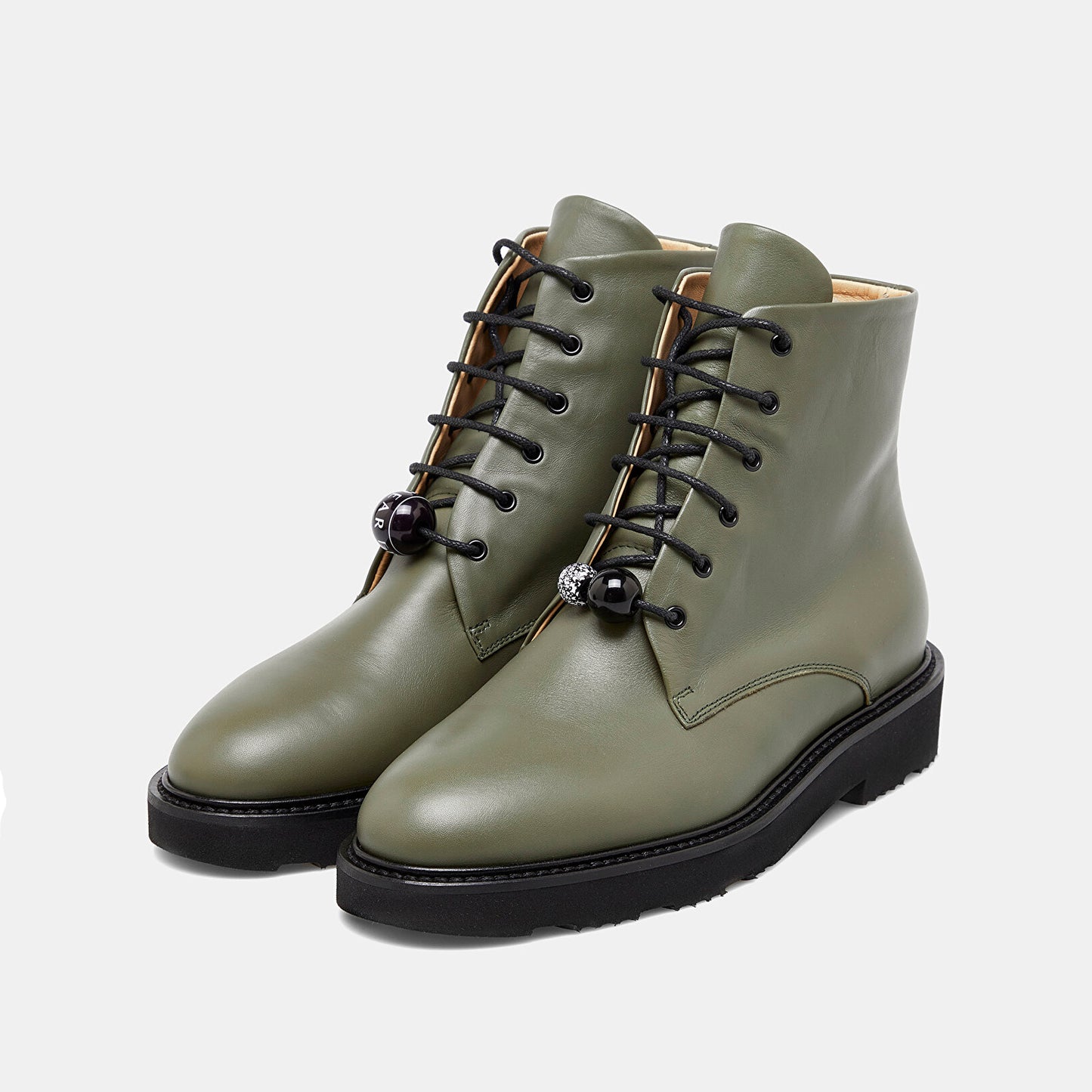 Dear Frances "Park" Boot in Green, size 37.5