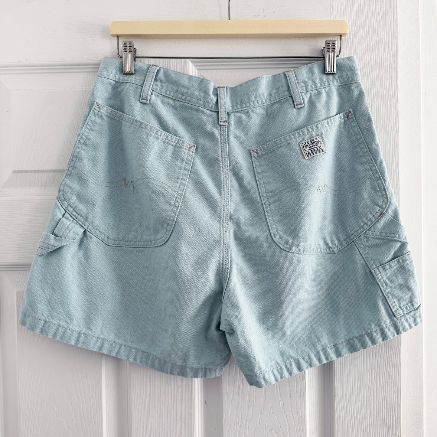 Denimist Carpenter Shorts in Blue, size 29
