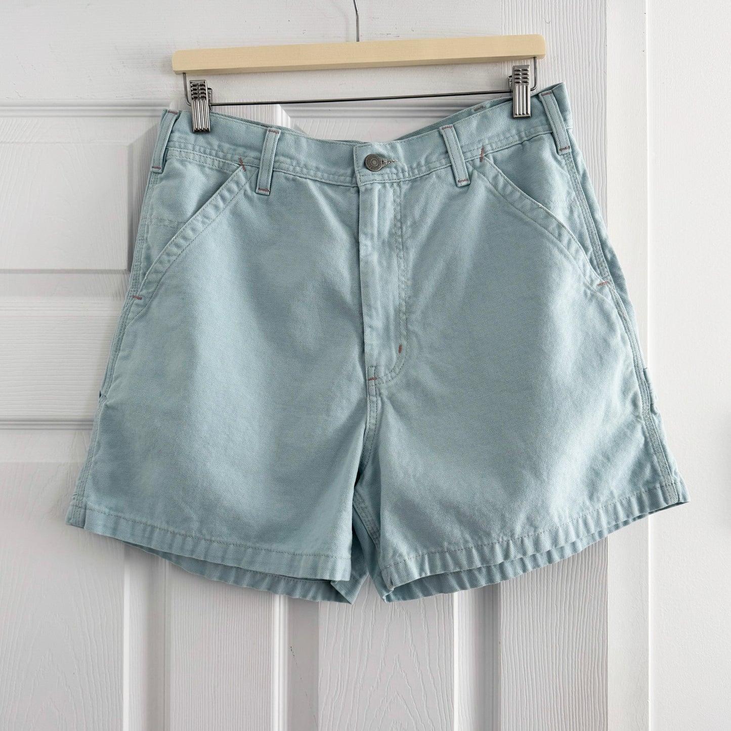 Denimist Carpenter Shorts in Blue, size 29