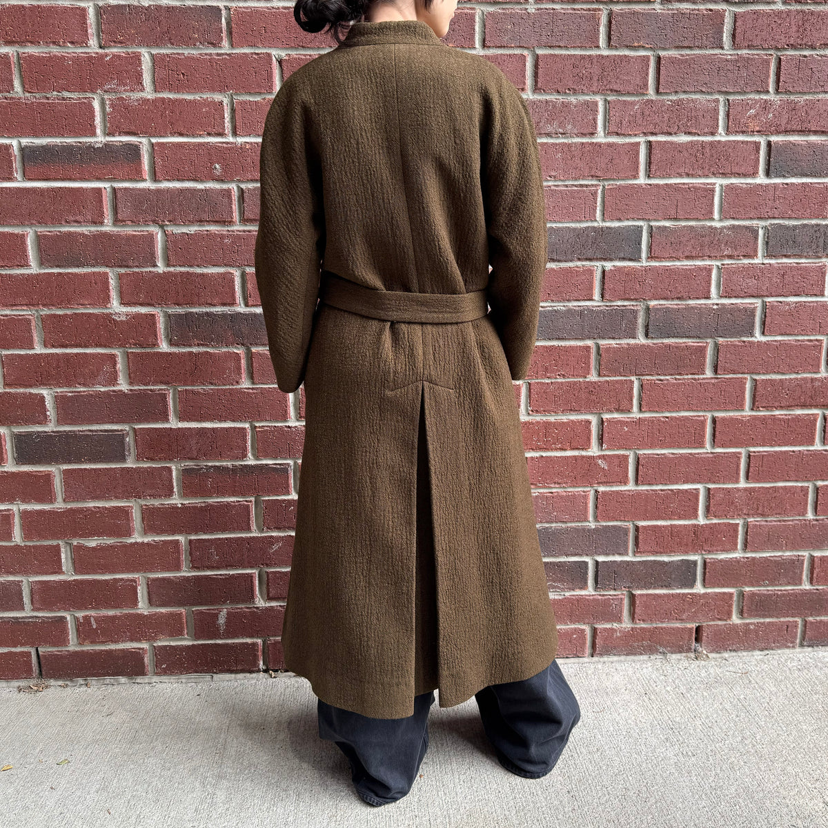 Dennis Merotto Coat in Brown, fits size XS/S ish