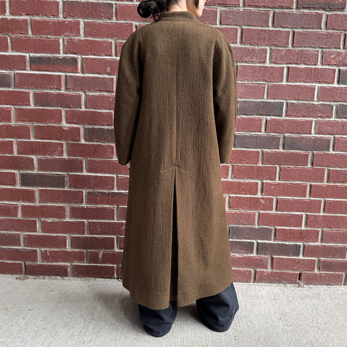 Dennis Merotto Coat in Brown, fits size XS/S ish