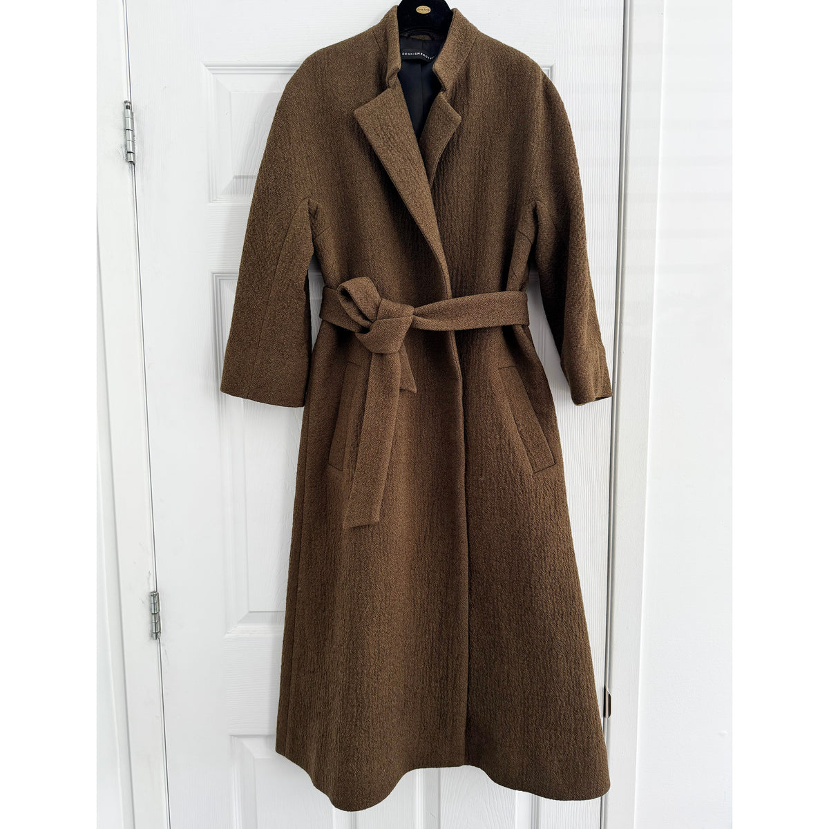 Dennis Merotto Coat in Brown, fits size XS/S ish