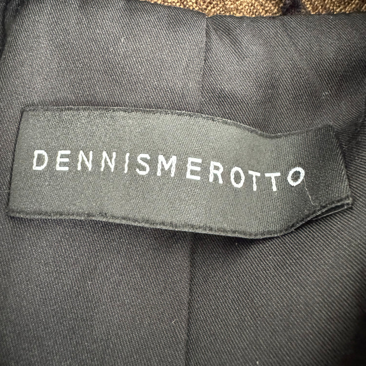 Dennis Merotto Coat in Brown, fits size XS/S ish