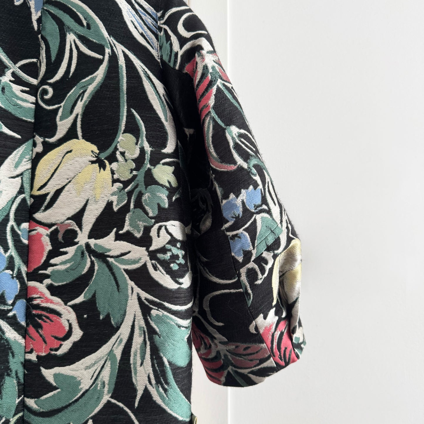 Denis Merotto Floral Jacquard Jacket, size XS/S