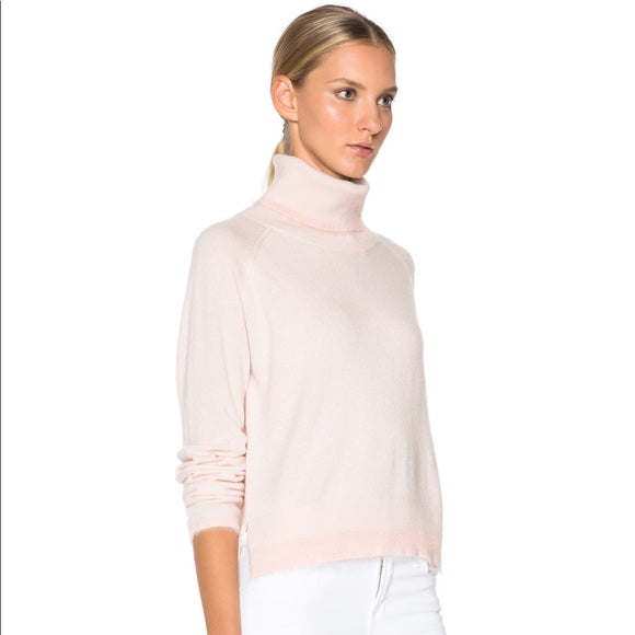 10 Crosby Derek Lam Turtleneck in Light Pink, size Small