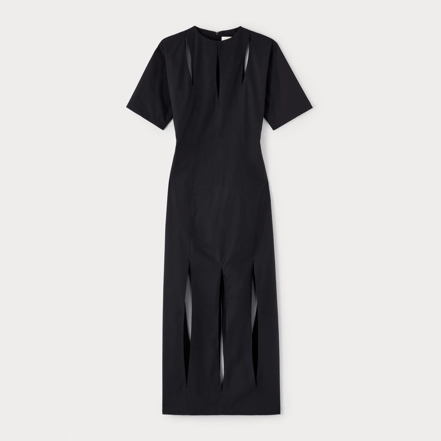 Destree Cut-out Midi Dress in Black, Size Medium
