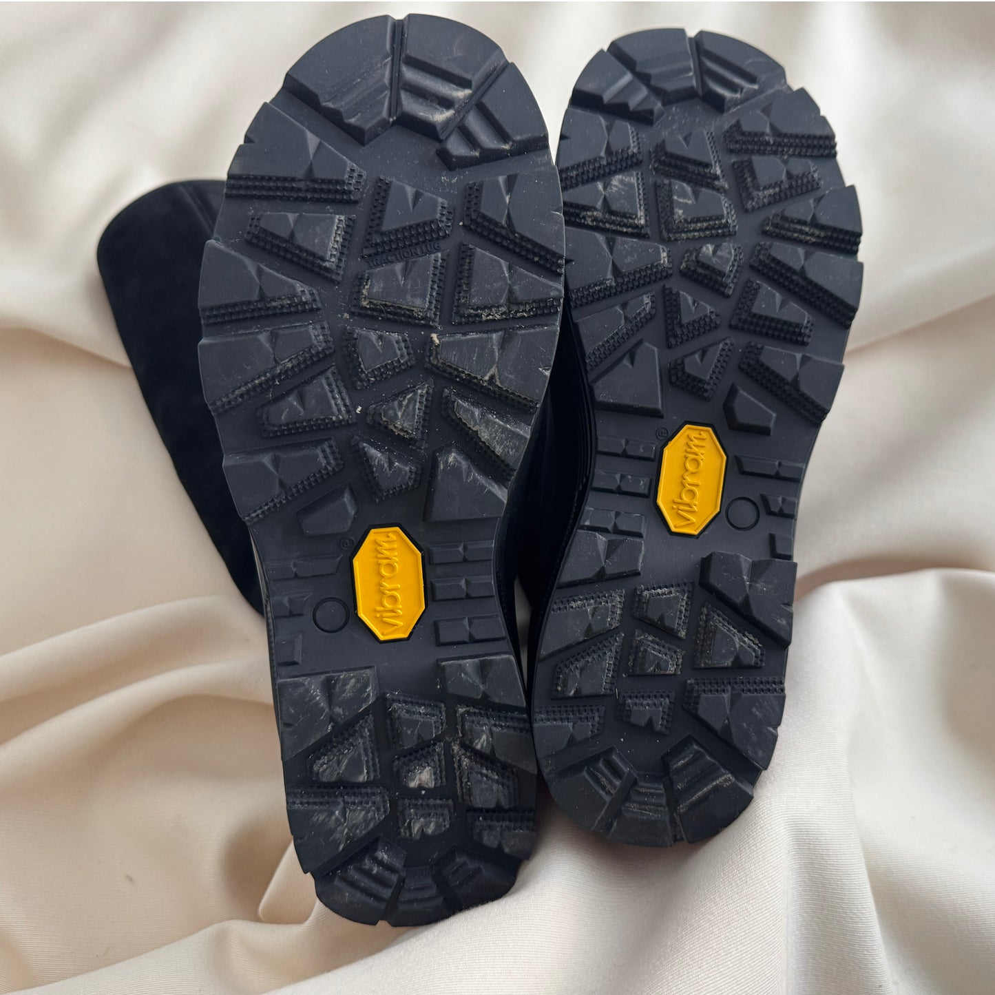 Diemme "Alta Badia" Shearling Lined Boot in Black Suede, size 38