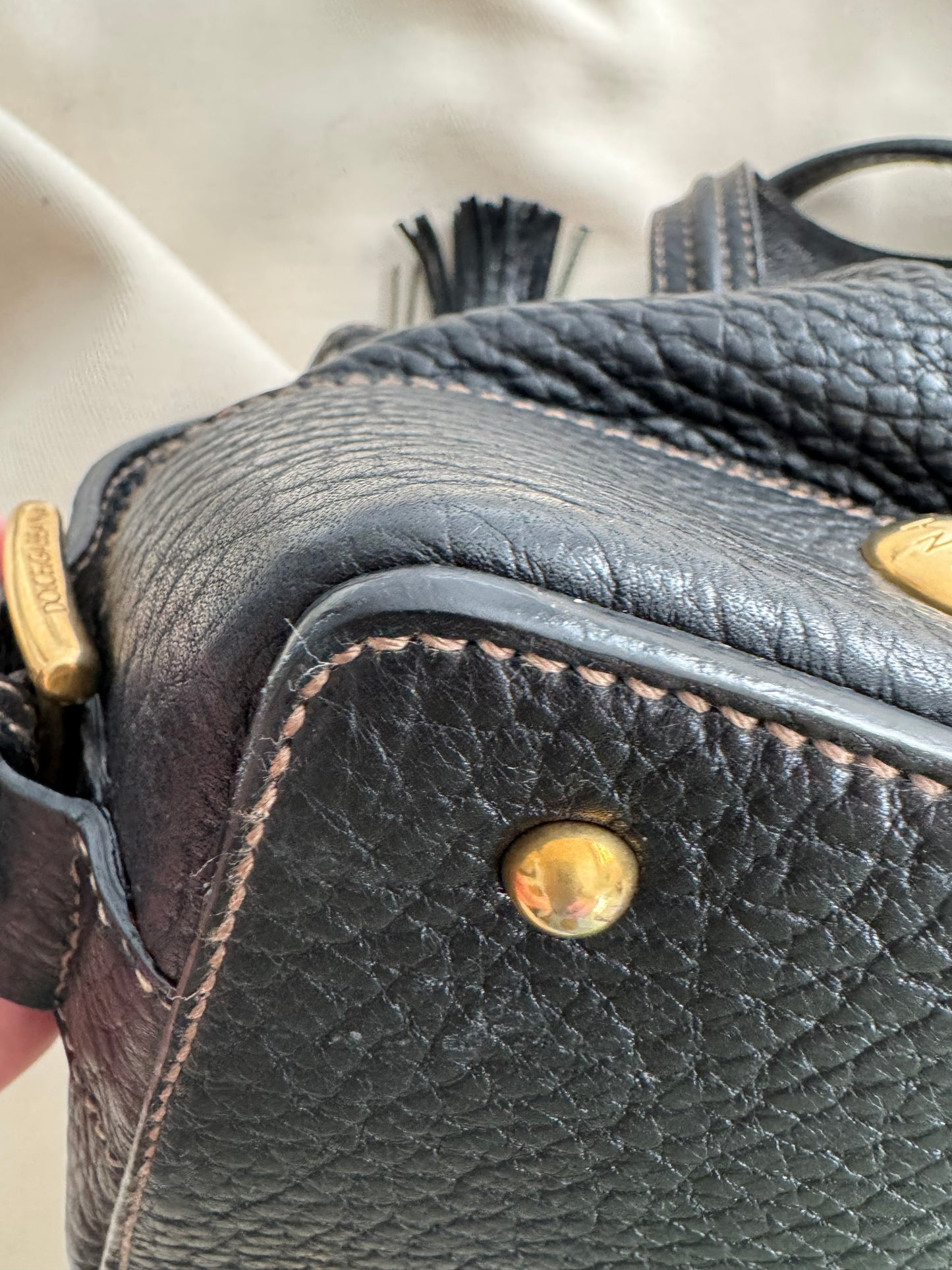 Dolce & Gabbana Vintage Doctor Bag in Black