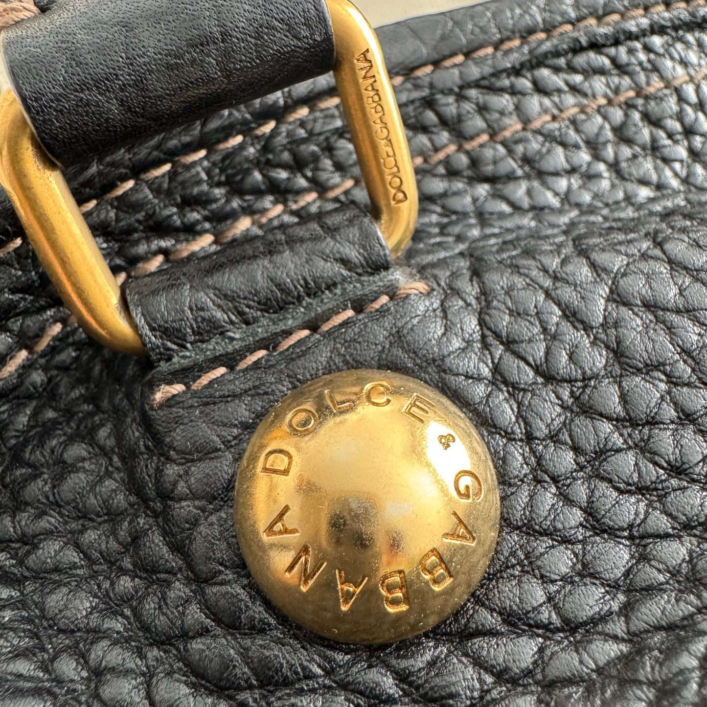 Dolce & Gabbana Vintage Doctor Bag in Black
