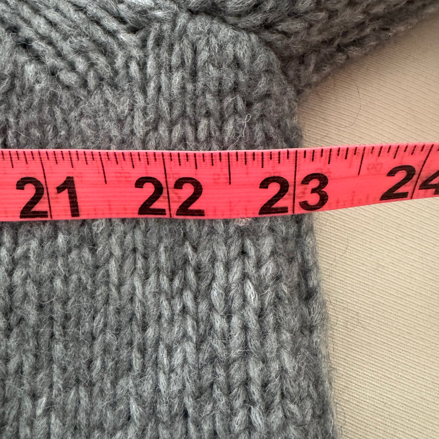 Dorothee Schumacher Alpaca Turtleneck Sweater in Grey, size "2" (Small)