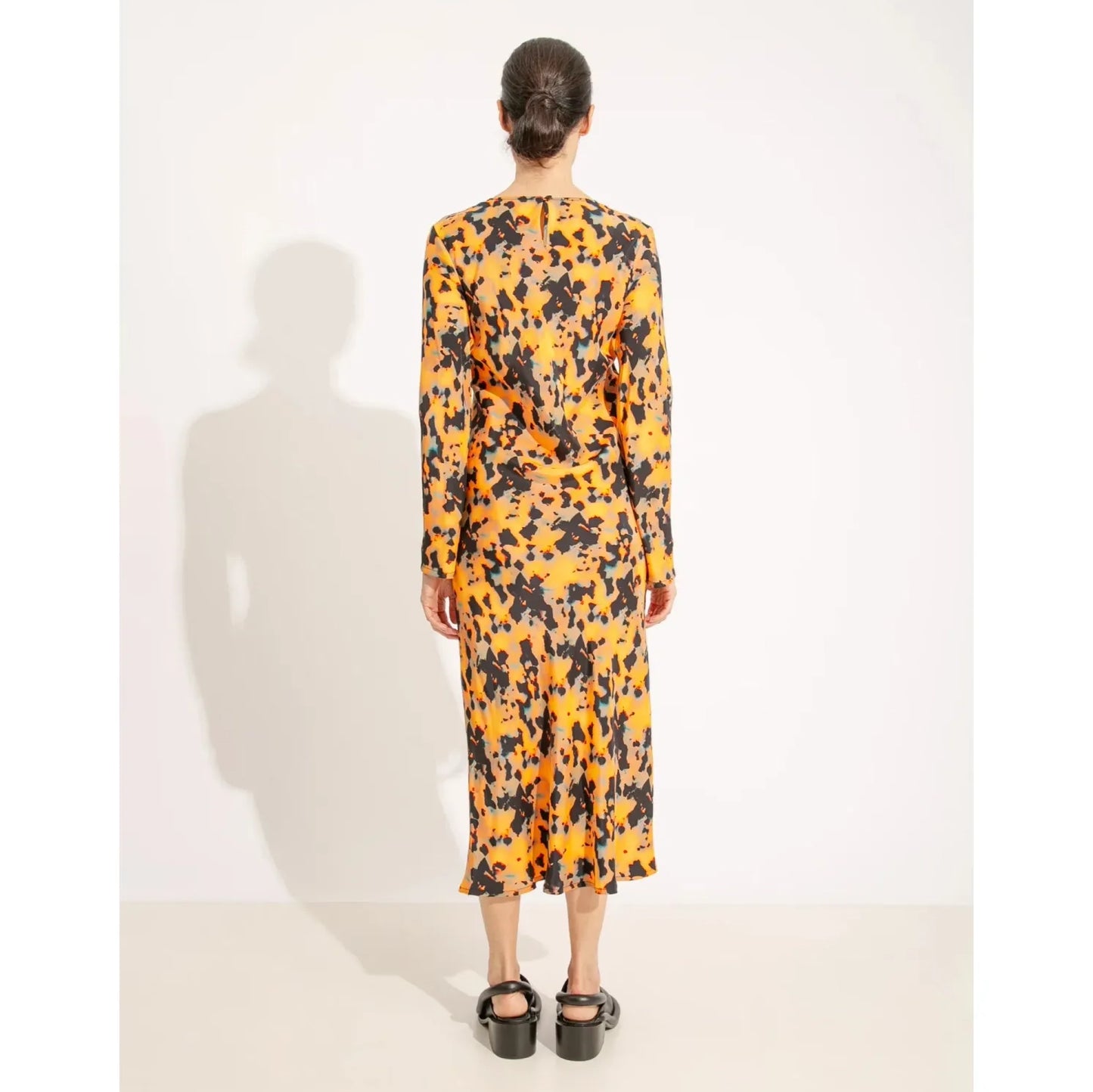 ALPHA60 "Adrian" Dress in "Tortoise", size Small