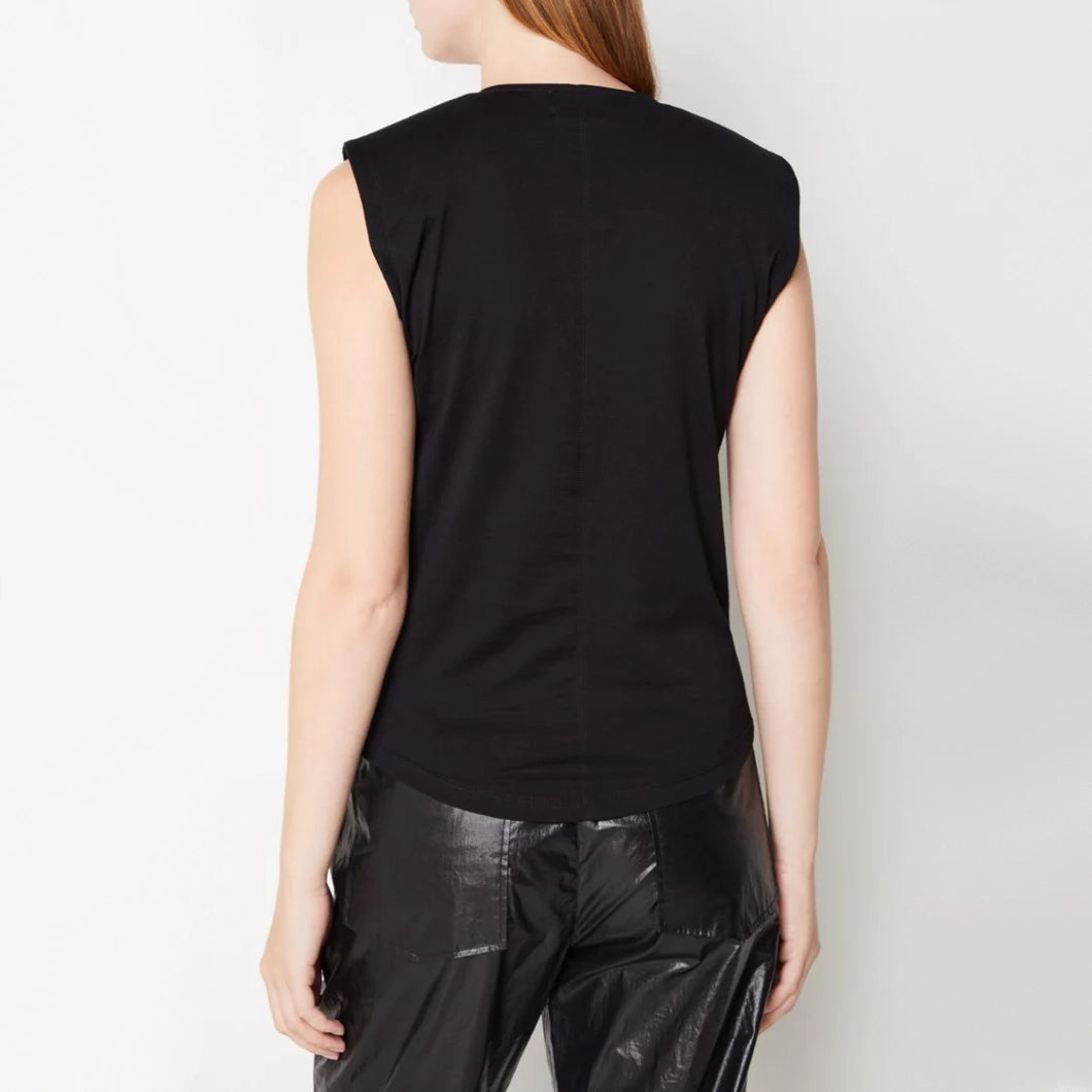 Isabel Marant "Fedi" Tee Shirt in Black, size Medium (fits S/M)