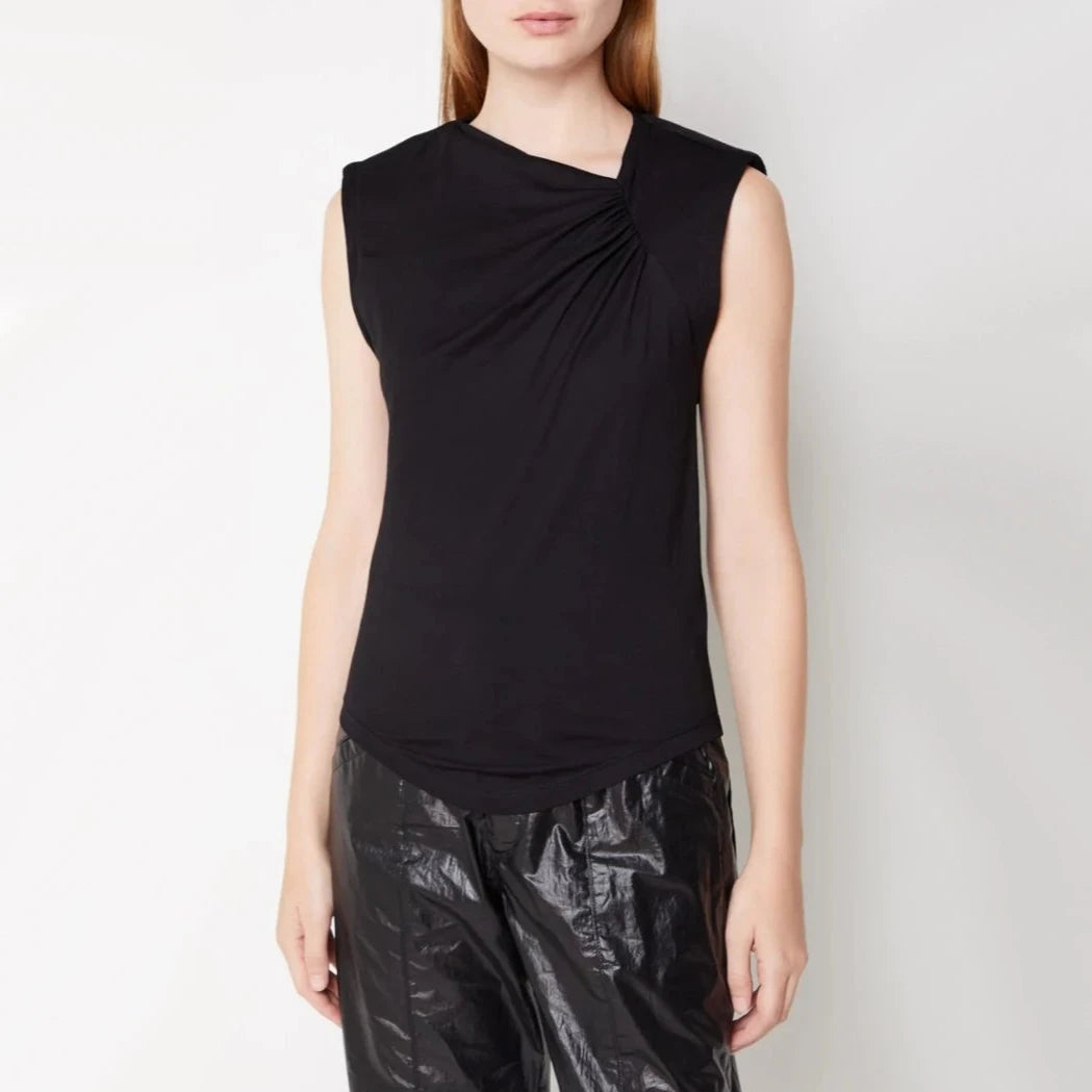 Isabel Marant "Fedi" Tee Shirt in Black, size Medium (fits S/M)