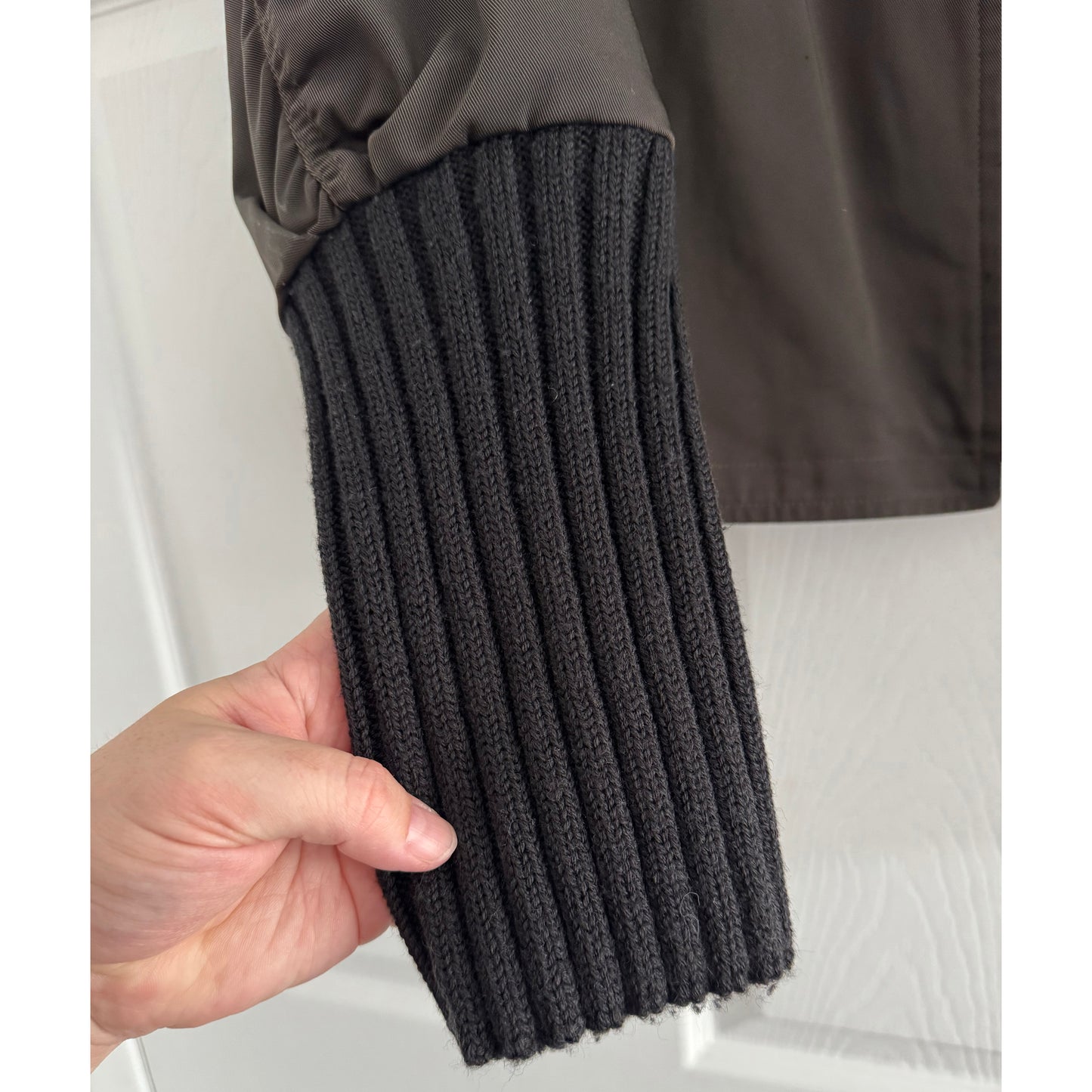 Dries Van Noten Bomber Jacket with Ruffle Back, size Large (fits M/L)