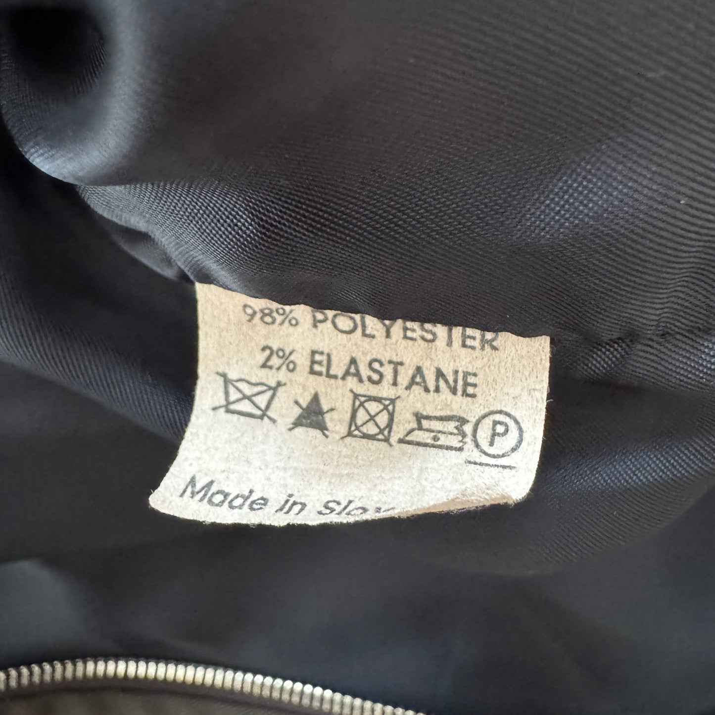 Dries Van Noten Bomber Jacket with Ruffle Back, size Large (fits M/L)