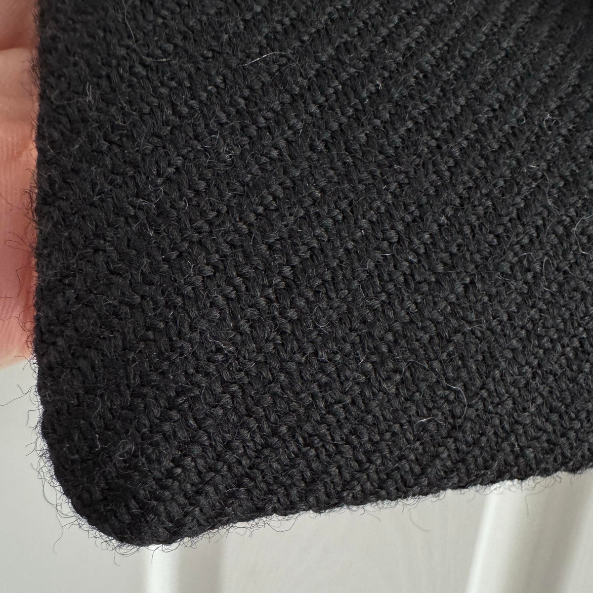 Dries Van Noten Short Wool Jacket in Black, size XS