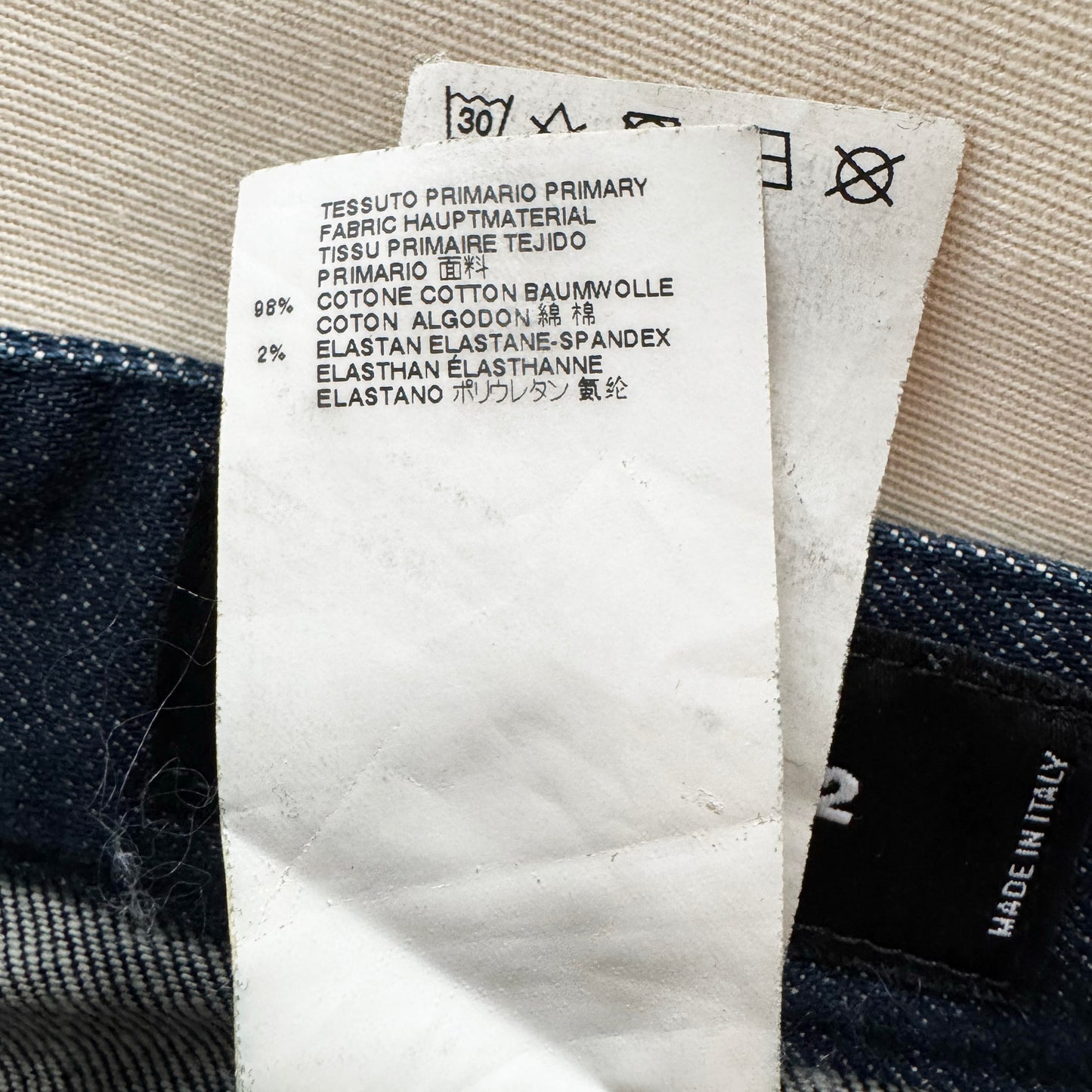 D-Squared High Waisted Jeans, size 40IT (fits size 2)
