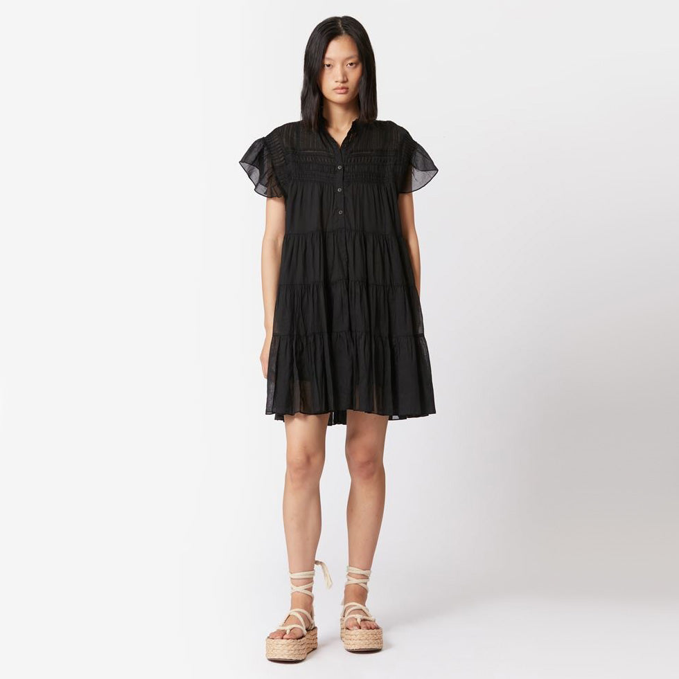 Isabel Marant Etoile "Lanikaye" Dress in Black, size 36 (fits like size small)