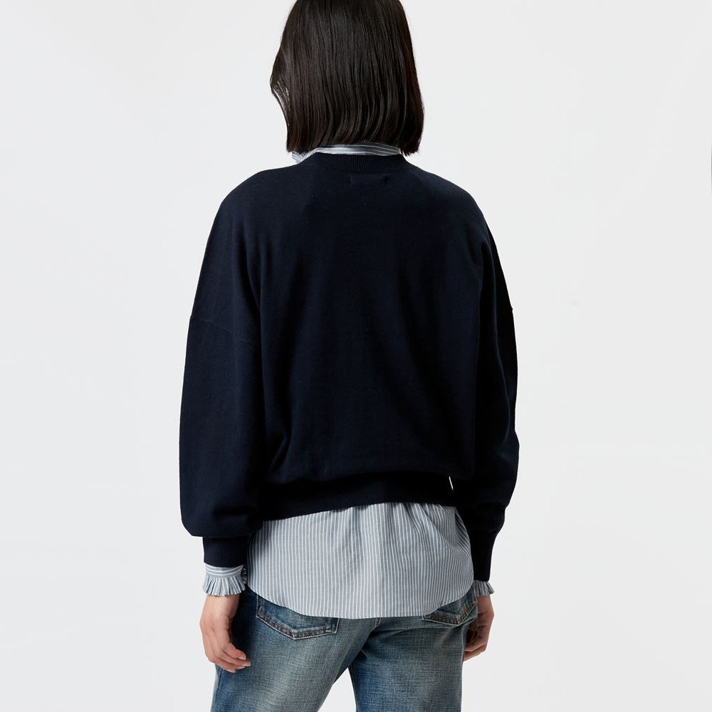 Isabel Marant Etoile "Marisans" Sweater in Dark Blue, size 34