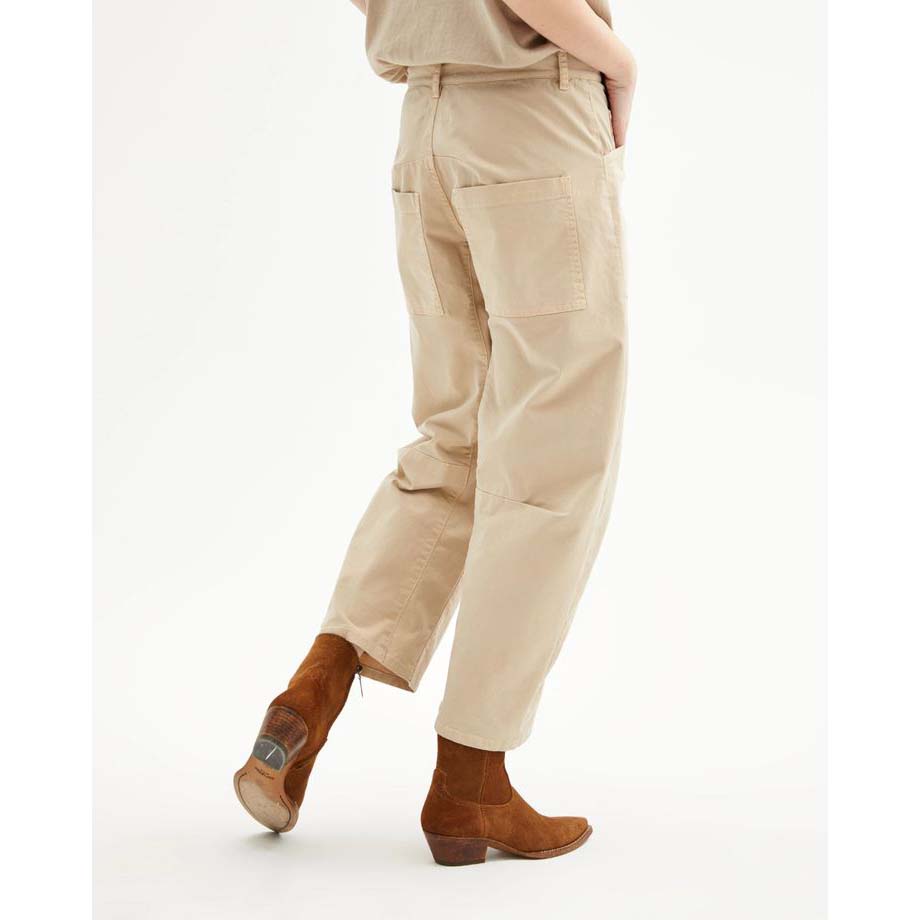 Nili Lotan "Shon" Pants in Sandstone, size 10 (fits size 12)