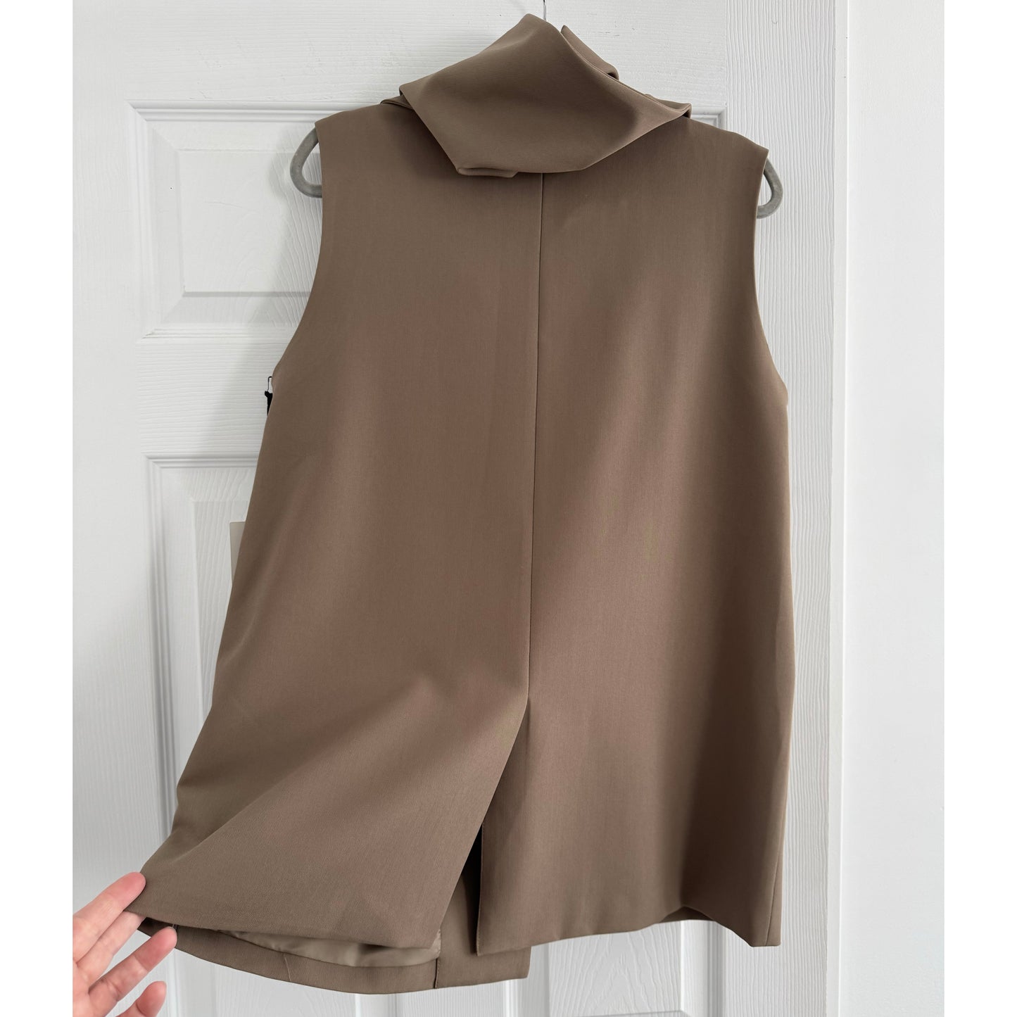 ELEH Blazer Vest in "Olive", size 40 (fits like Medium ish?)