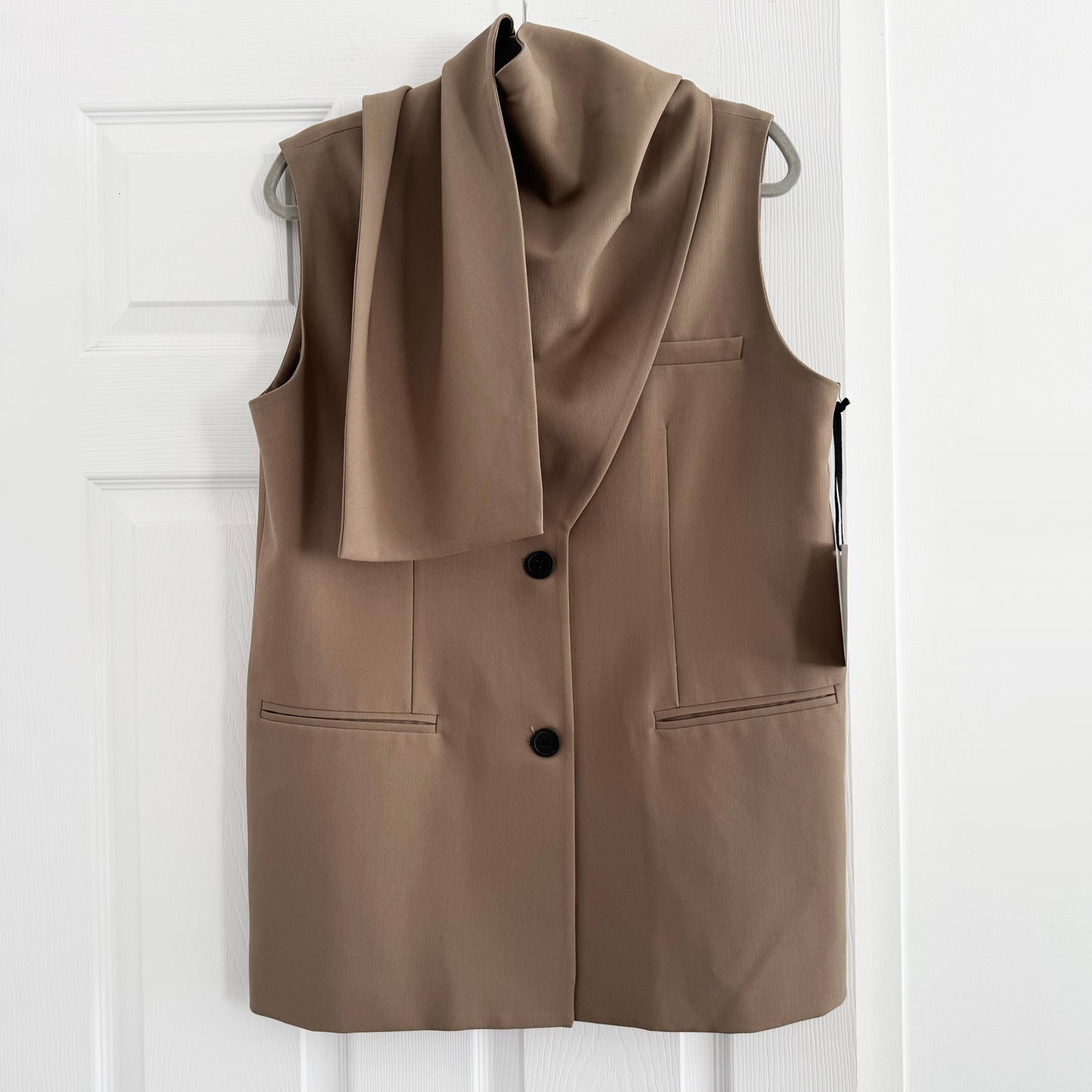 ELEH Blazer Vest in "Olive", size 40 (fits like Medium ish?)
