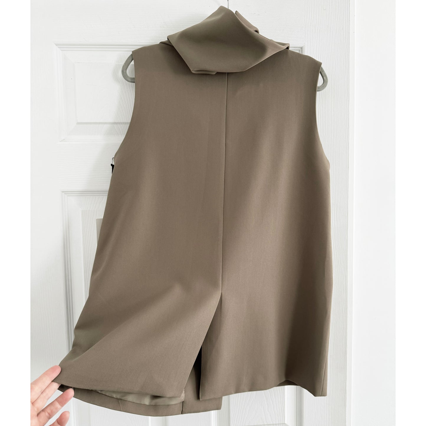ELEH Blazer Vest in "Olive", size 40 (fits like Medium ish?)