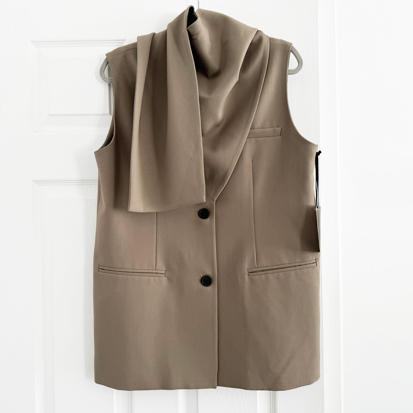 ELEH Blazer Vest in "Olive", size 40 (fits like Medium ish?)