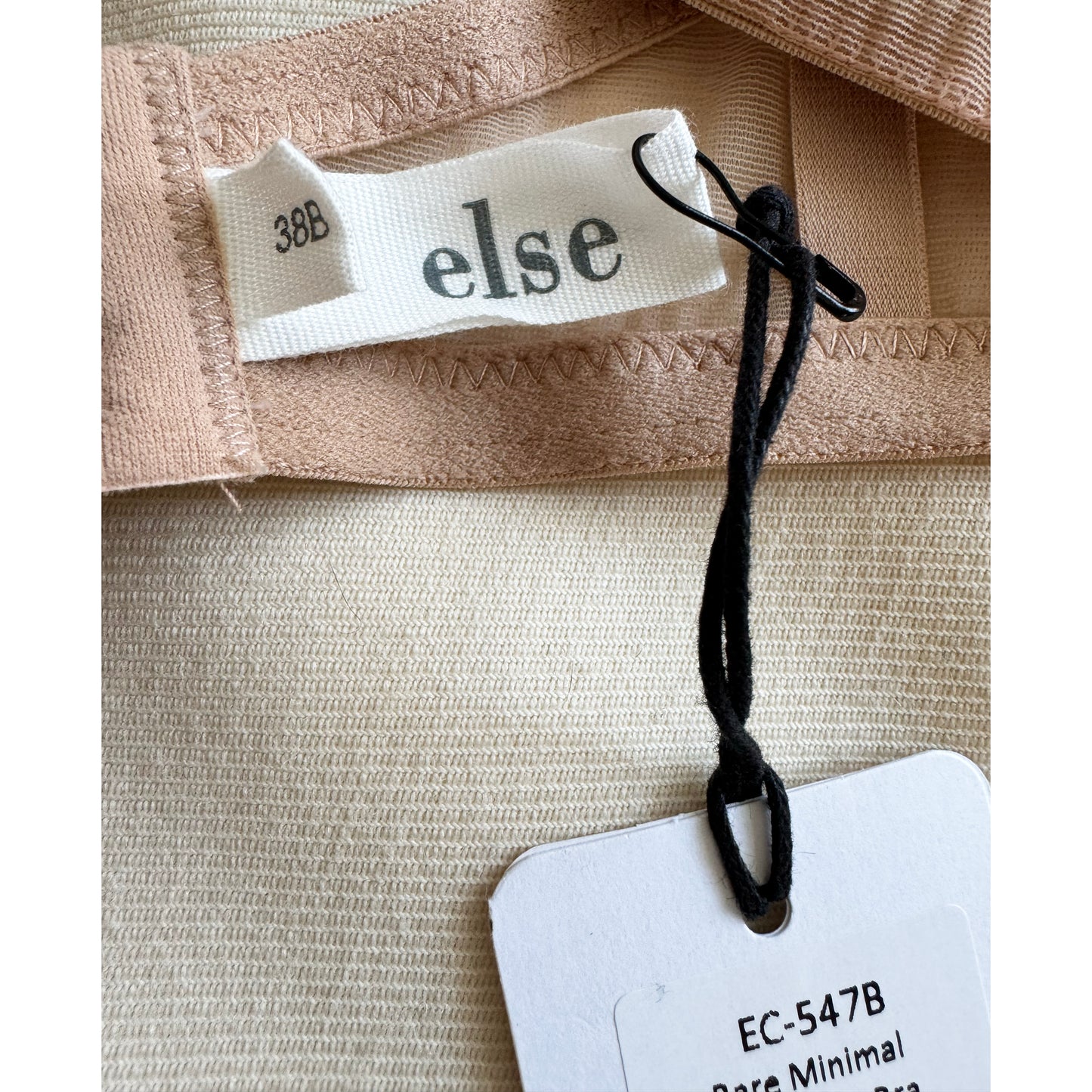 Else "Bare Minimal" Bra in "Powder", size 38B