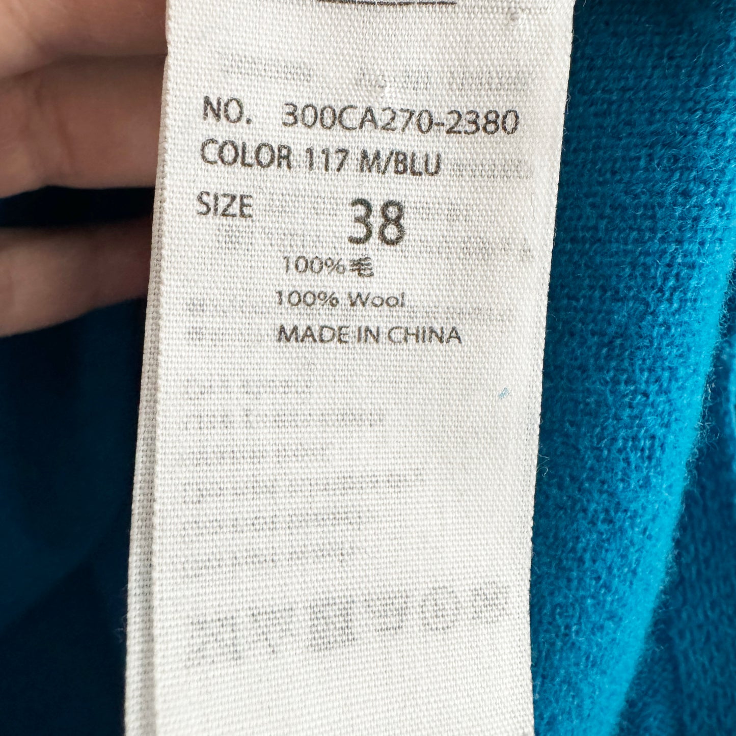 Enfold Crew Neck Sweater in Blue, size 38 (fits S/M)