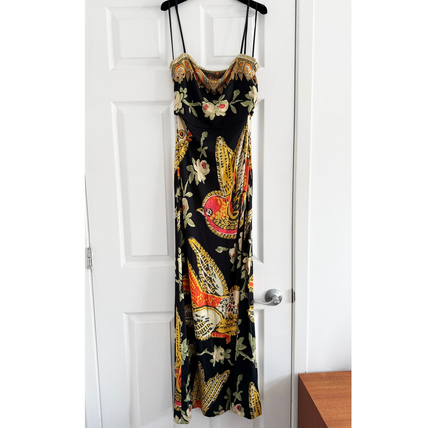 Etro Printed Jersey Maxi Dress, size 42IT (fits like US 4)