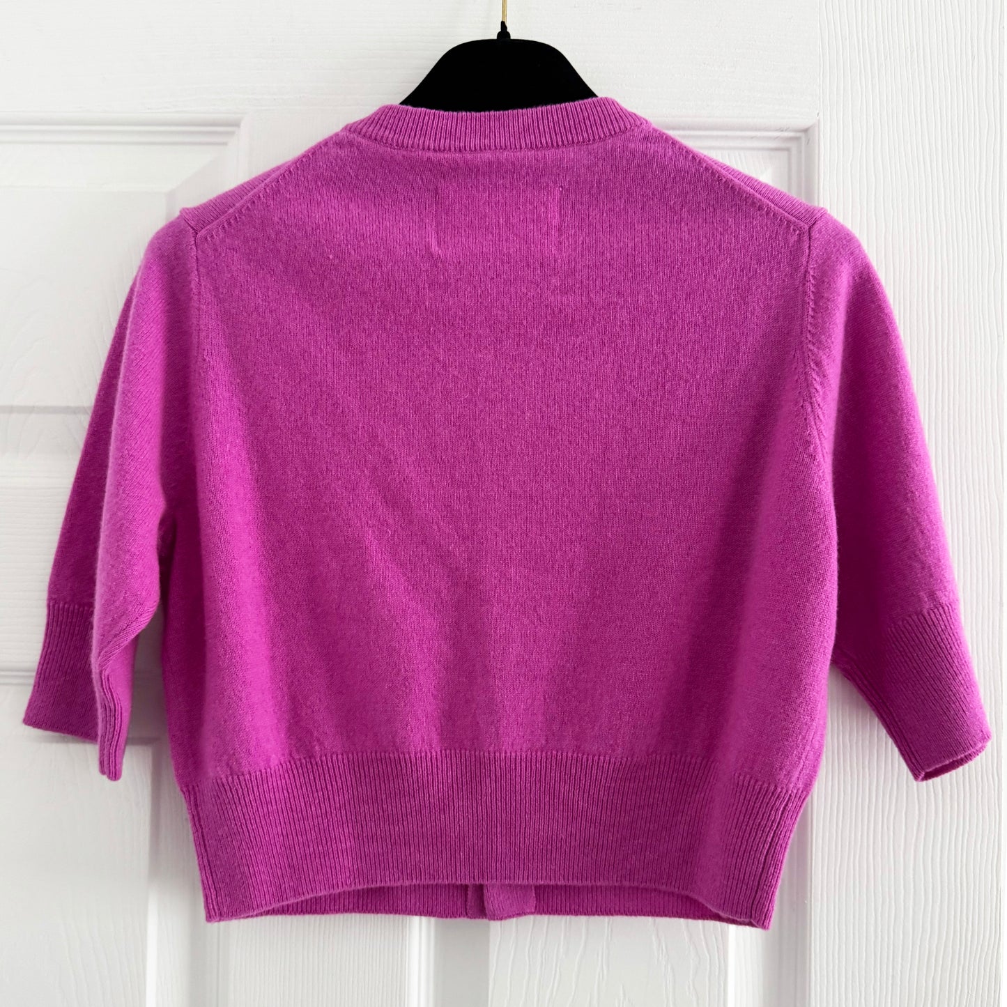 Extreme Cashmere N°474 Super Little cashmere cardigan in "Oleander", One size Only (best for XS/S)