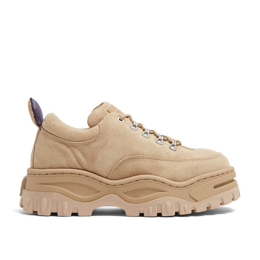 Eytys "Angel" Platform sneaker in "Dune" Suede, size 7