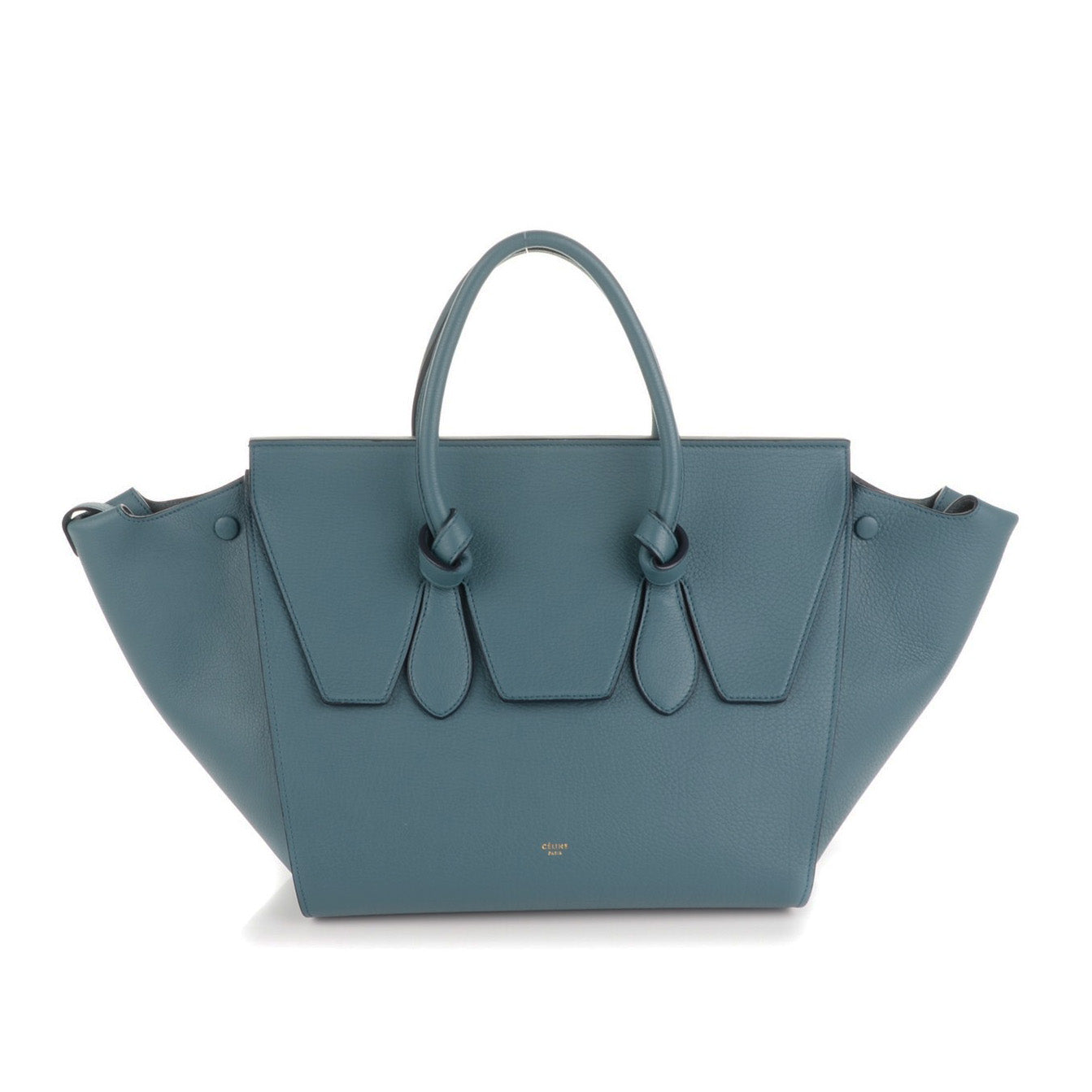 Celine Small Tie Knot Phantom Bag in "Denim"