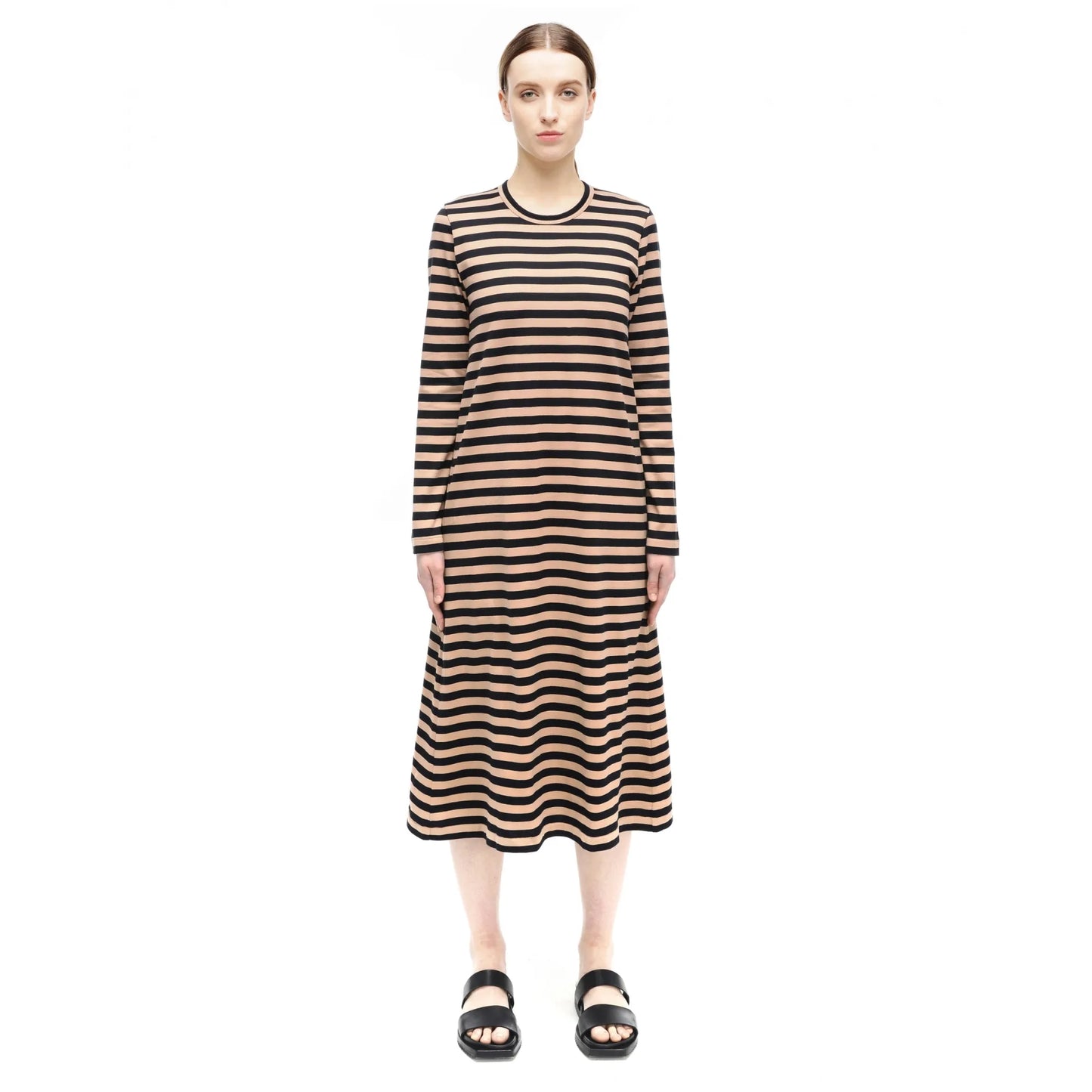 Comme des Garcons Striped Tee Shirt Dress, Size Medium (fits S/M)