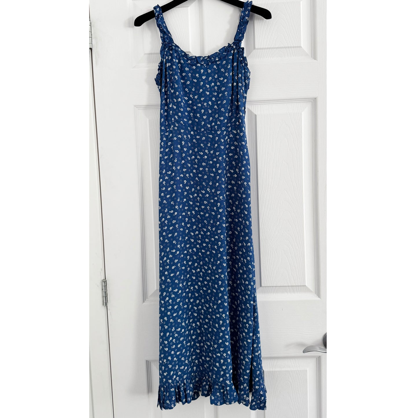 Faithfull The Brand "Noemie" Dress in Blue, size Small