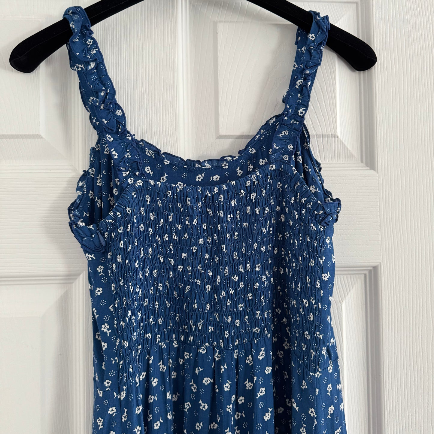 Faithfull The Brand "Noemie" Dress in Blue, size Small