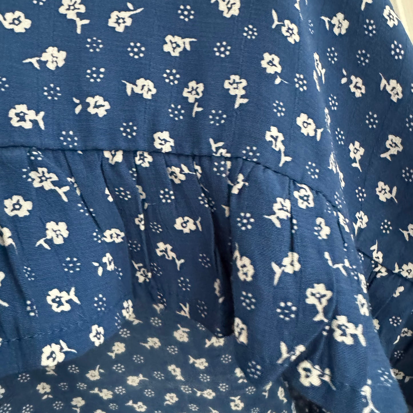 Faithfull The Brand "Noemie" Dress in Blue, size Small